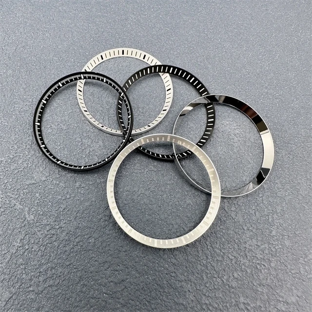 Inner Shadow Ring 31.3mm Stainless Steel Watch Chapter Ring Refit Scale Ring for NH35 NH36 4R 6R Seiko 6105 Watch Accessories AliExpress