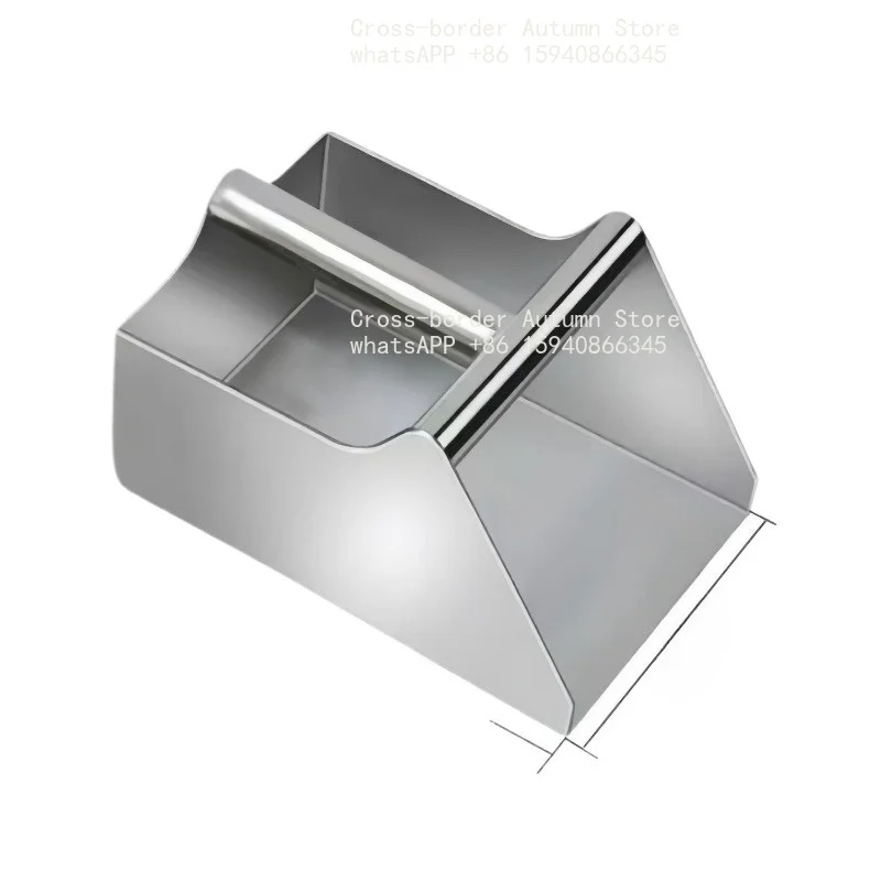 304 thickened stainless steel dustpan and small fork, grain spatula, supermarket spatula, food factory use
