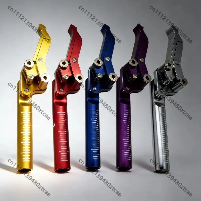 Lightweight Alloy Wheelchair Handbrake Control Lever Manual Sports Wheelchair Brake Replacement Accessory Parts
