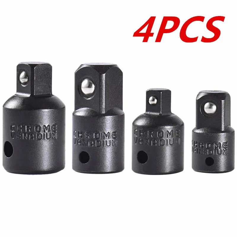 12 stuks Impact Socket Adapter En Reducer Set Verlengset Socket Boor Adapter Verandert Boormachine In Hoge Snelheid Moer Driver, 1/4
