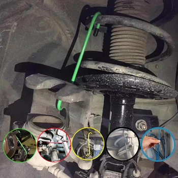 2 Stuks Auto Reparatie Accessoires S Vorm Haak Remklauw Hanger Haak Set Schijf Ophanging Schijf Service Rem Service Service Tools