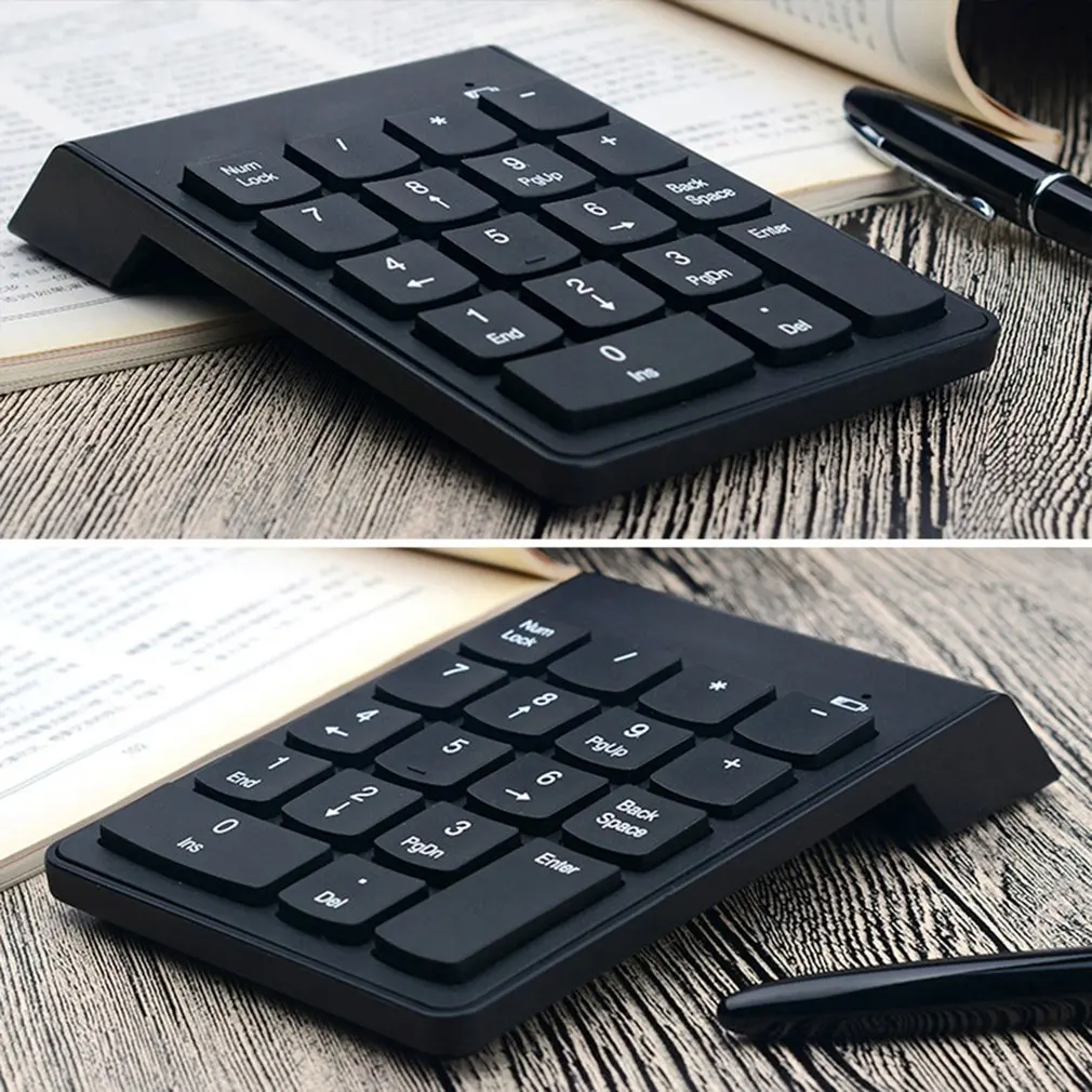 2.4G Wireless Keyboard Mini Digital Number Keypad for Accounting Finance 18 Keys Mini Numeric Smart Keypad For Laptop Notebook