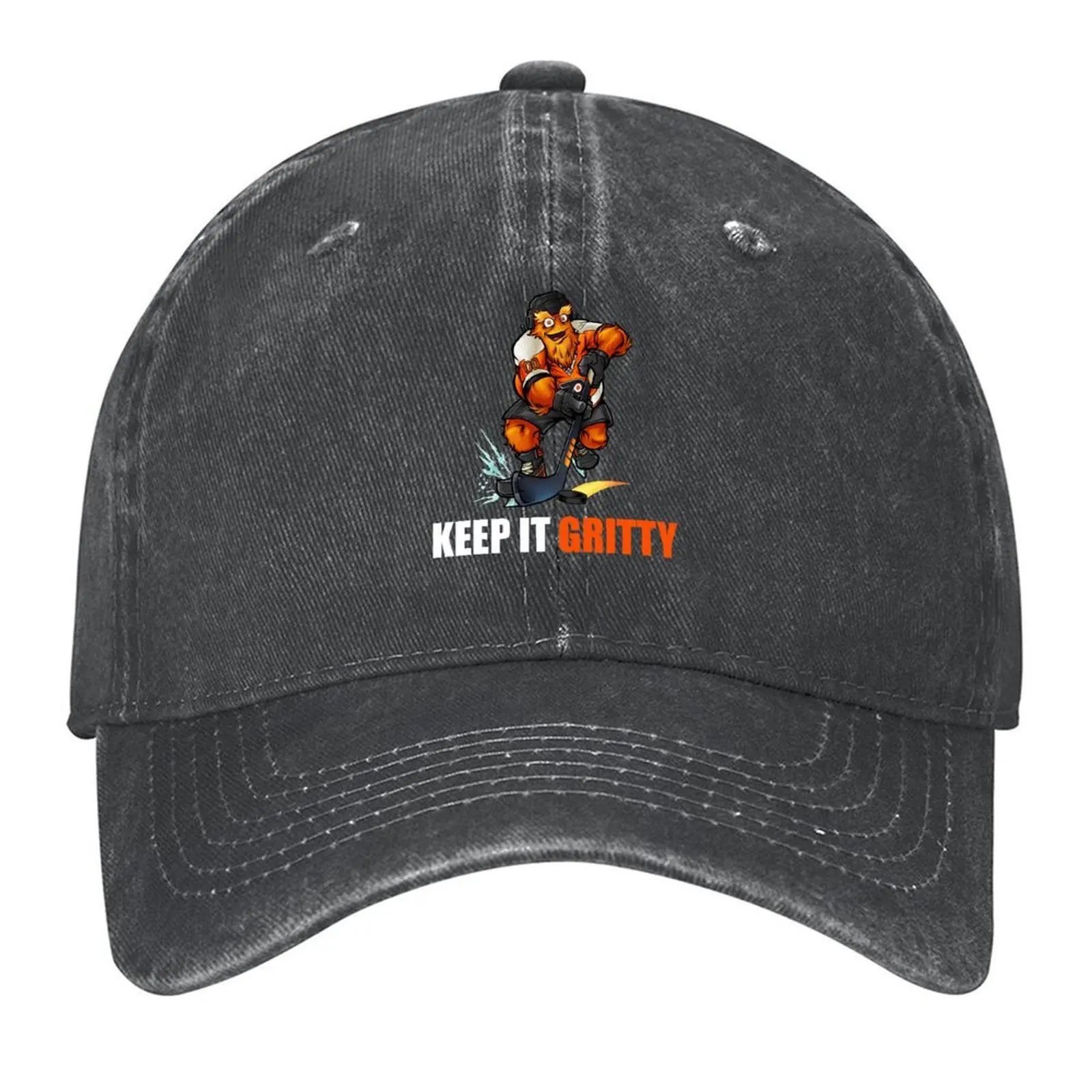 

Keep It Gritty Funny Sports Team Fan Baseball Cap Trucker Cap Beach funny hat Sports Cap Hats For Men Women's