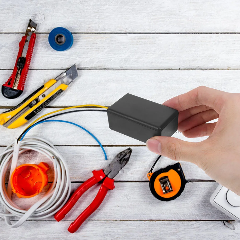 

3Pcs Plastic Electrical Junction Box Versatile Applications for Safe Wiring Connections Small Electrical Enclosure