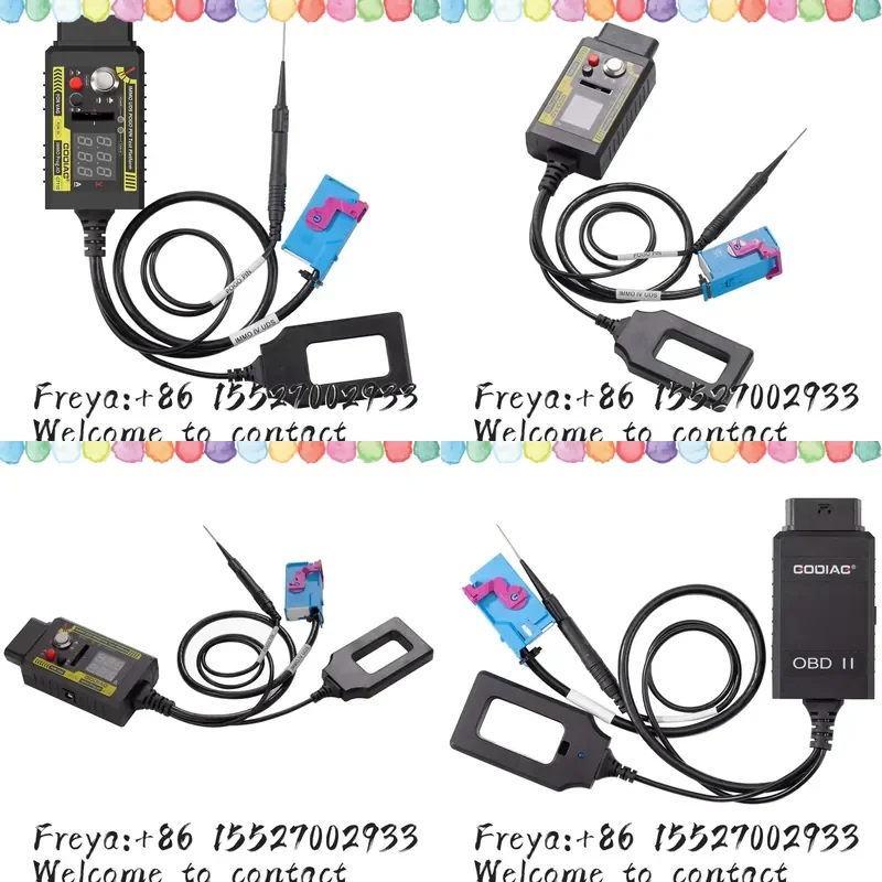 GODIAG GT110 for Skoda Seat CAN-Bus UDS 4th Generation IMMO System Test Platform Cable with POGO PIN to Read & Write