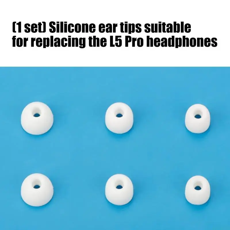 B03F In Ear Replacement Eartips Covers for Wireless Earbuds in Soft Silicone Set