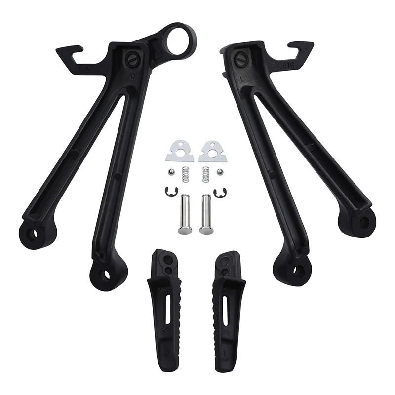 Motorcycle Rear Passenger Foot Peg Footrest Bracket Set For Suzuki GSXR1000 GSXR 1000 2005-2006