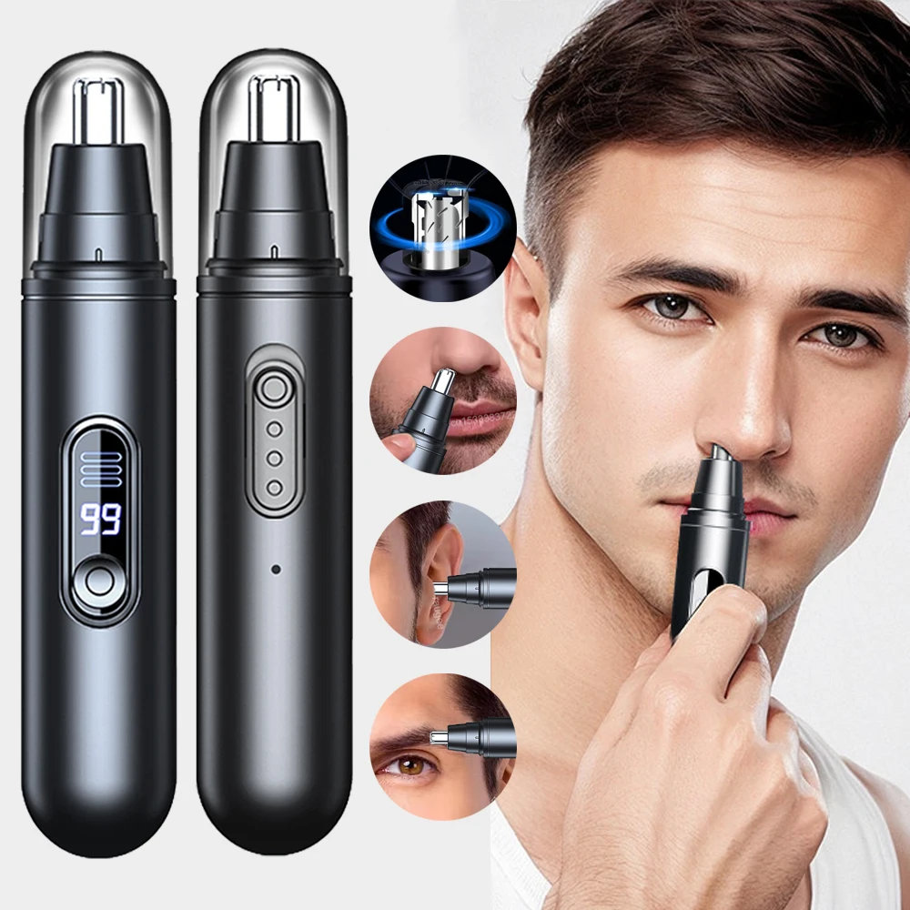 Nose Hair Trimmer - Electric Nose Hair Trimmer Portable Mini