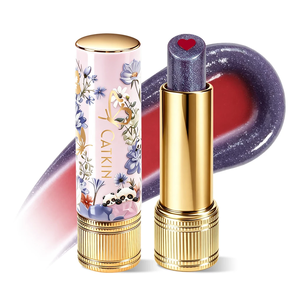 CATKIN Whiffle Dance Getönter Lippenbalsam Fester Lipgloss Feuchtigkeitsspendender Wasseriger Farbiger Jelly Love Langanhaltend