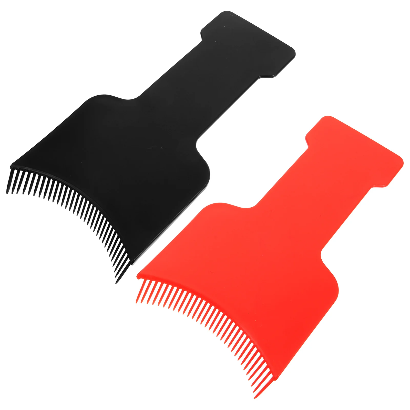 قطعتان من لوحة تلوين الشعر، أداة صبغ بمقبض مريح لوضع رقائق معدنية دقيقة، مثالية لمجموعة خدمات الصالونات ذاتية الصنع