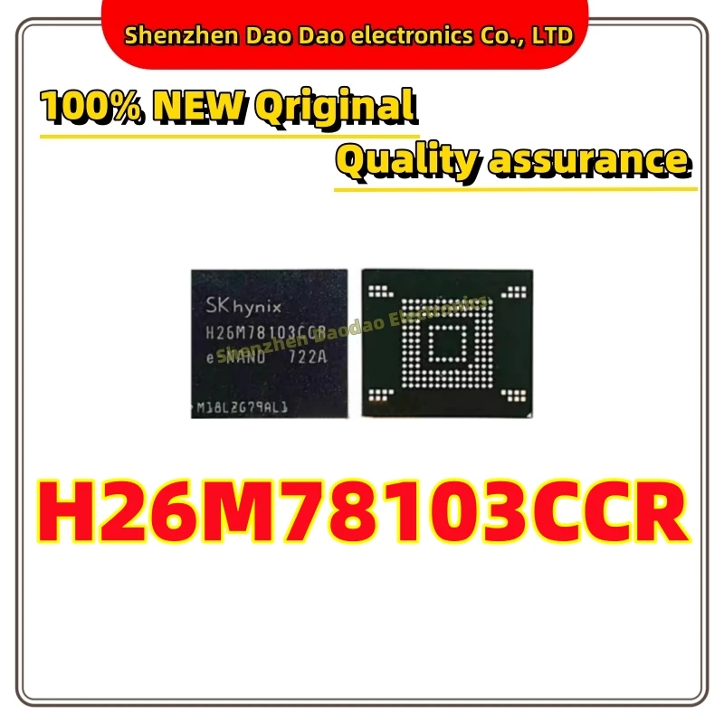 

H26M78103CCR FBGA-153 64GB EMMC memory chip new original