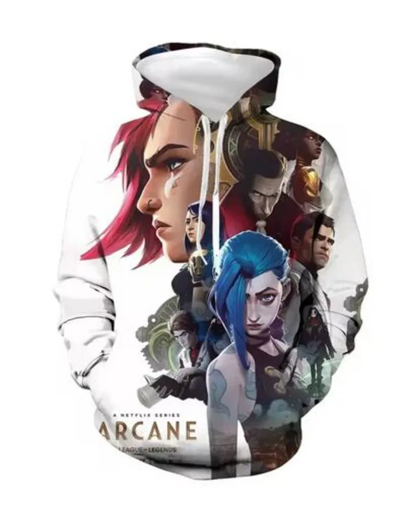 New Fashion 3D Print League of Legends Hoodies Men Women with Front Pocket Novelty Hoodies Unisex Long Sleeve Pullover