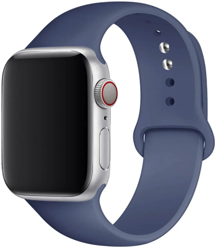 2026 Neues Silikonarmband für Apple Watch Band 10 46mm/42mm 44mm 40 38 45 41 Sportarmband iWatch Serie 11 987 SE Ultra2 3 49mm