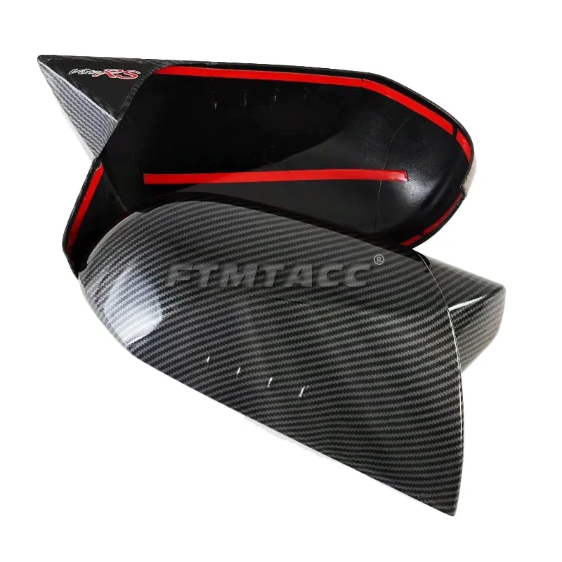 

For Toyota Prius Avalon Camry 2018 2019 2020 2021 2022 ABS Carbon Fiber Car Rearview Mirror Cover Side Reversing Mirror Case