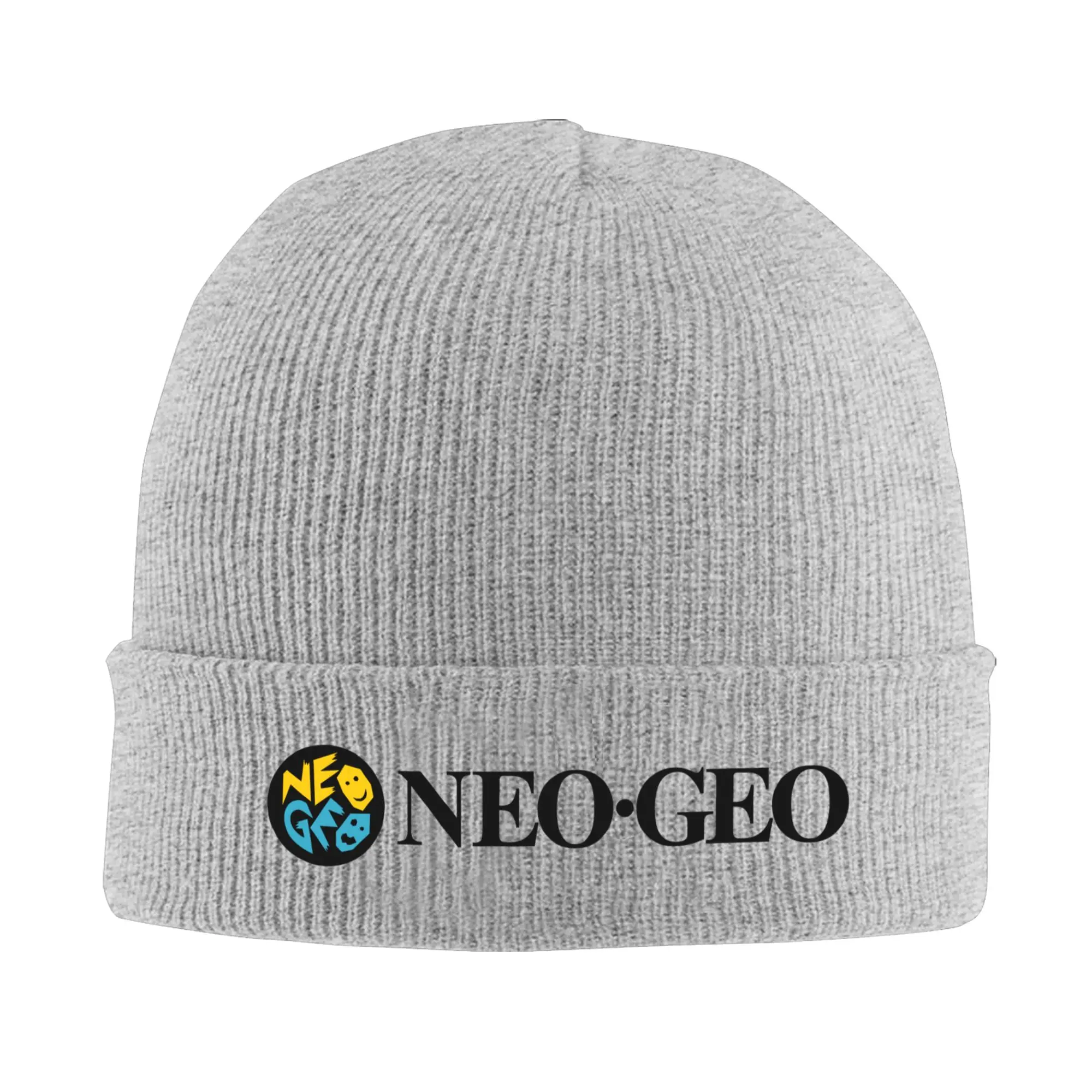 NeoGeoes Game Skullies Beanies Caps Unisex Winter Warm Knit Hat Women Men Hip Hop Adult Arcade Bonnet Hats Outdoor Ski Cap