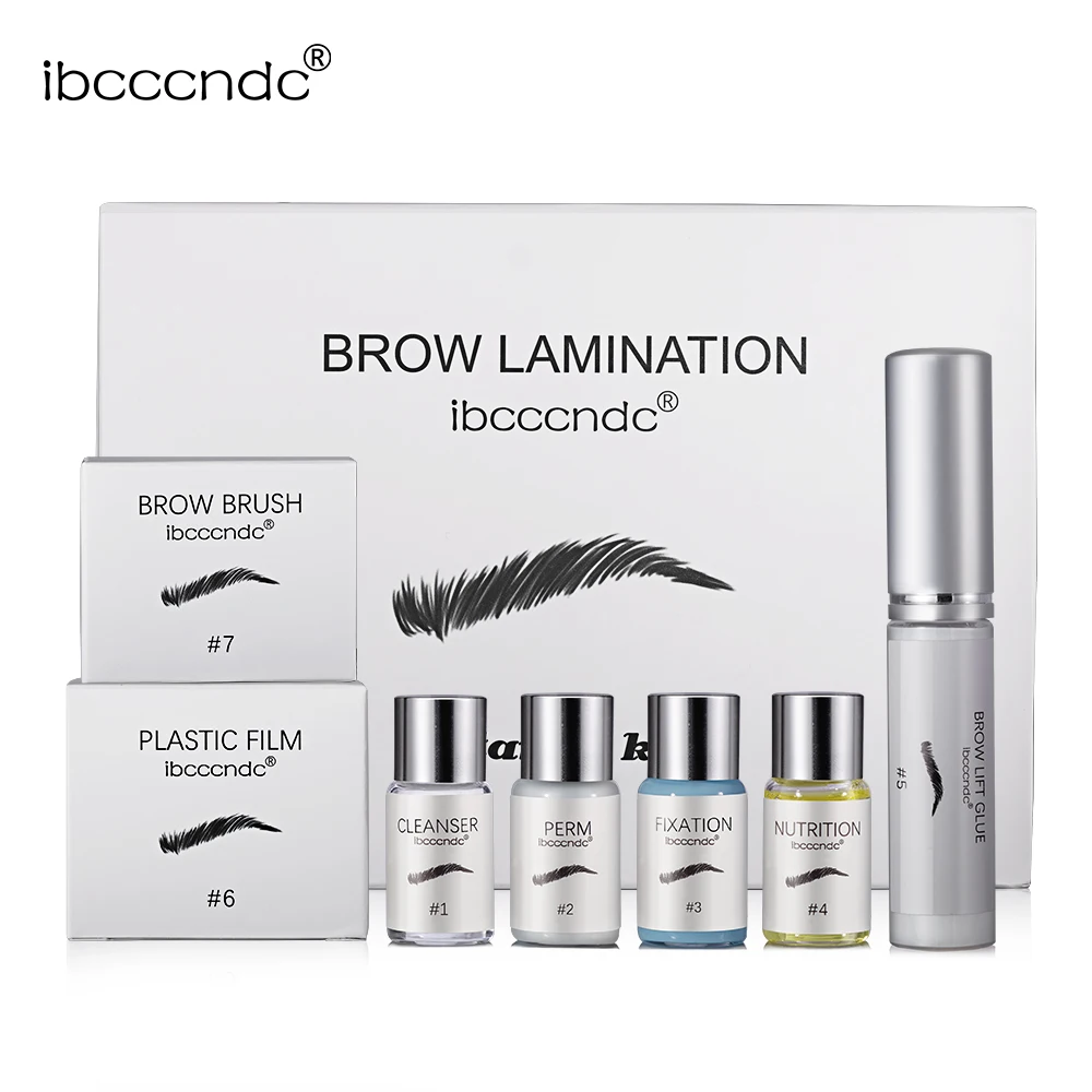 Kit de laminação de sobrancelha profissional, beleza doméstica, kit de permanente de sobrancelha, faça você mesmo, configuração de modelagem permanente, conjunto de ferramentas de maquiagem