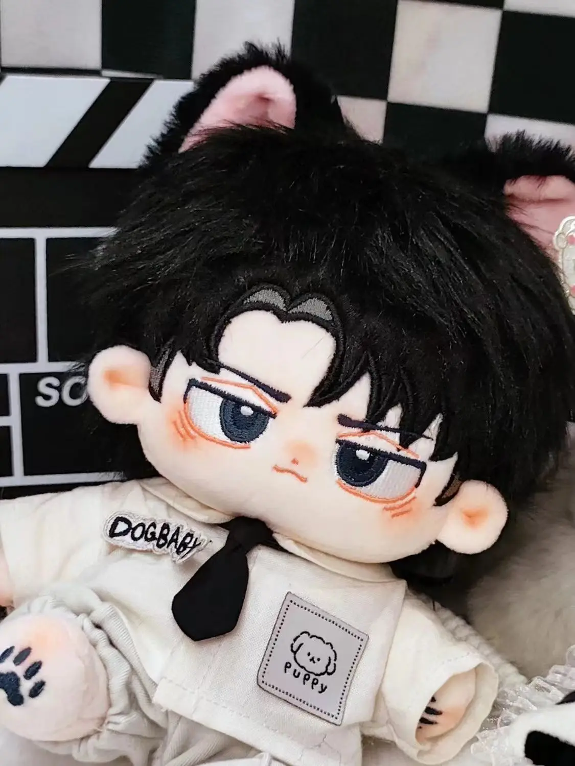 Атака на гигантском атрибуте «Капитан Ливей», кукла хлопчатобумажная 20см, подарок фанату для подруги, милый праздник