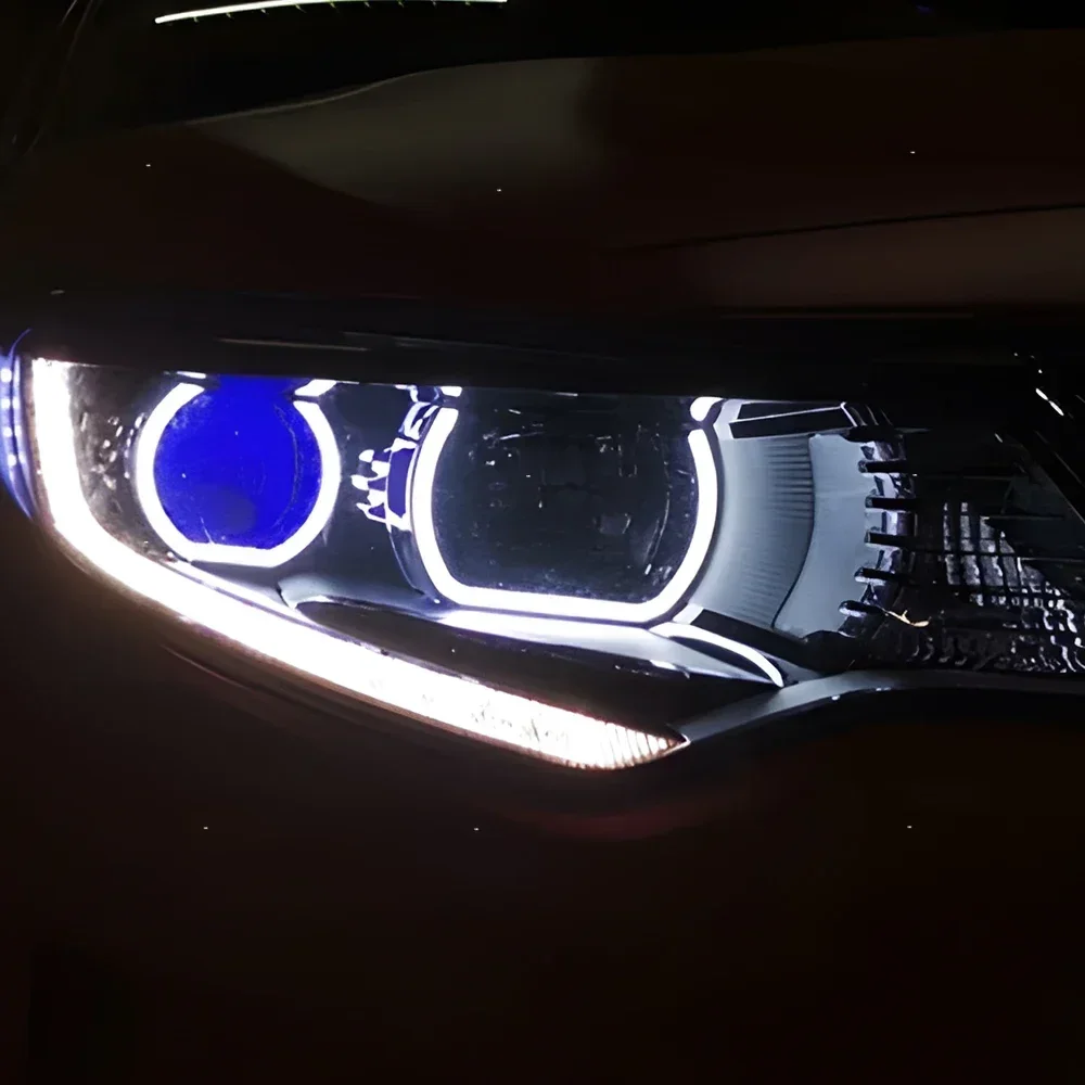 

For Kia K5 2016-2019 Car Front Lamp Upgrade Dual Projector Lens Plug and Play Accessories LED Auto Headlights Assembly