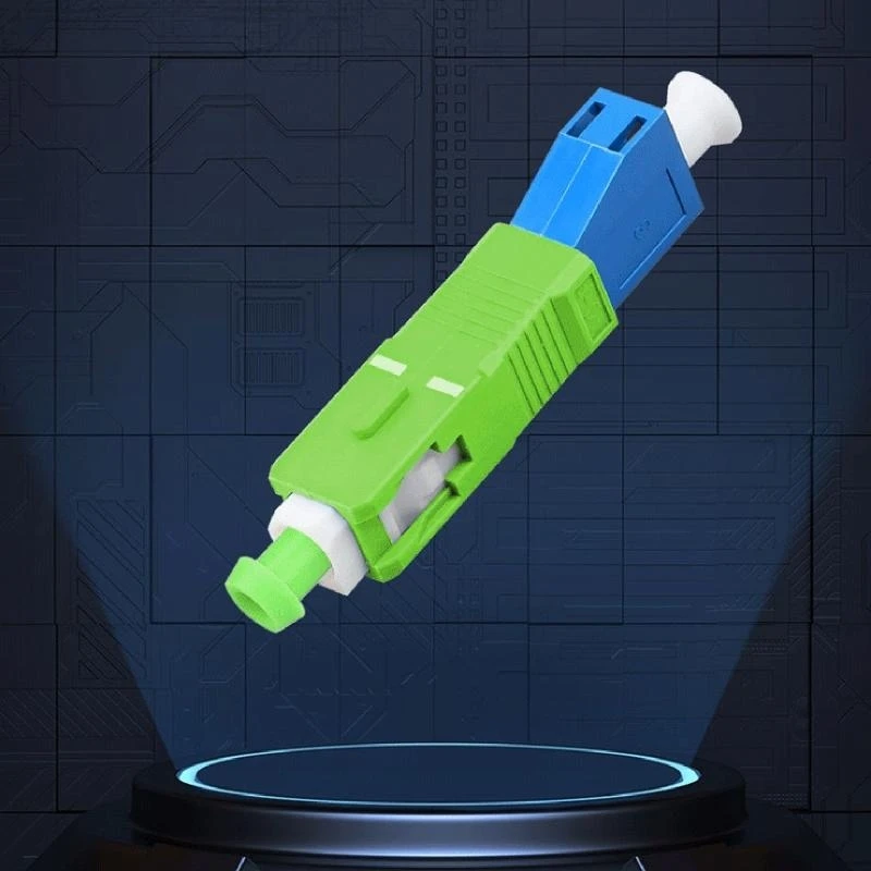 1PC SCMale to Female Optical Fiber Adapter HybridOptical Fiber Adapter