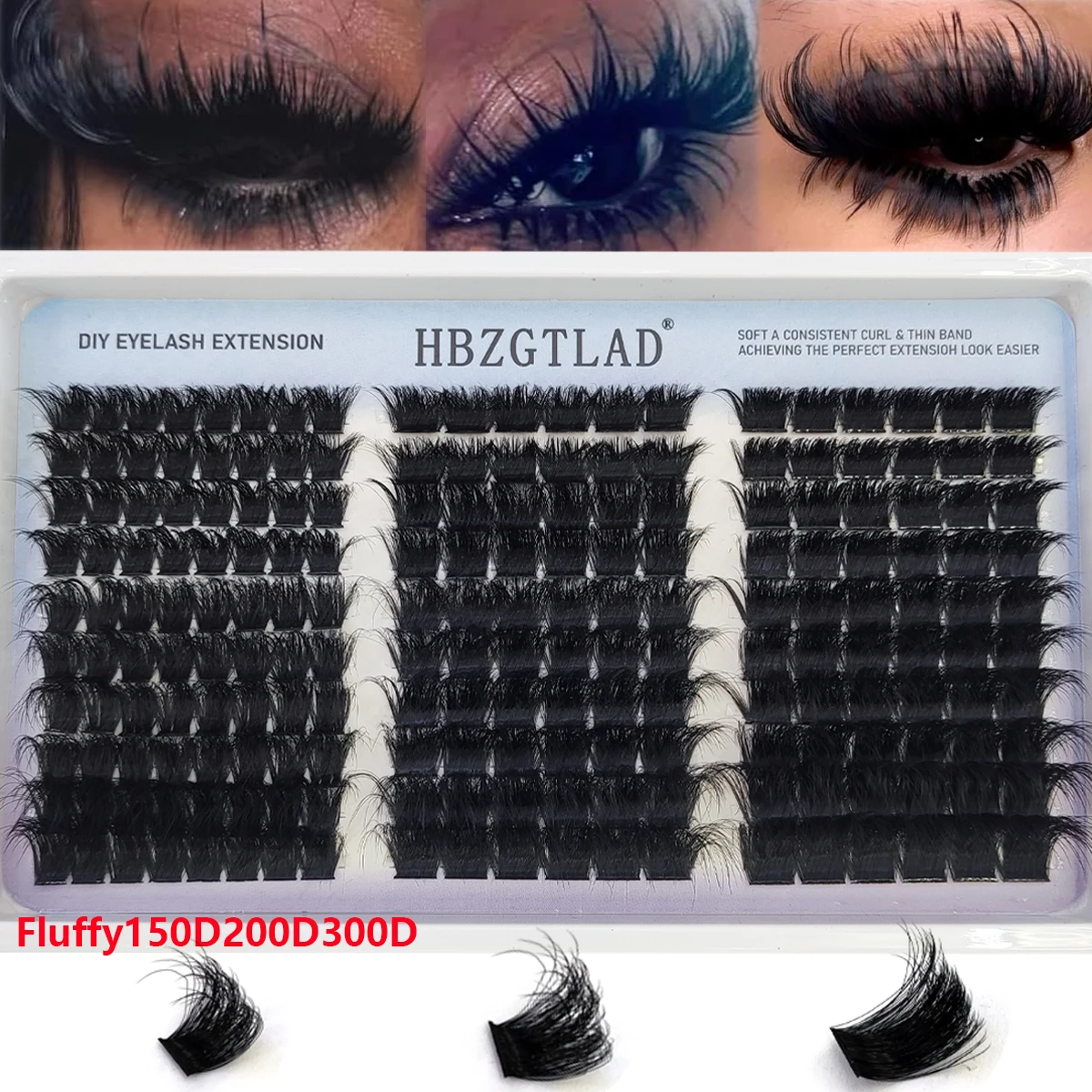 AMSDCN 30Row 60D-300D 8D Fluff - огляд і ціна Eyelash Extension Equipment