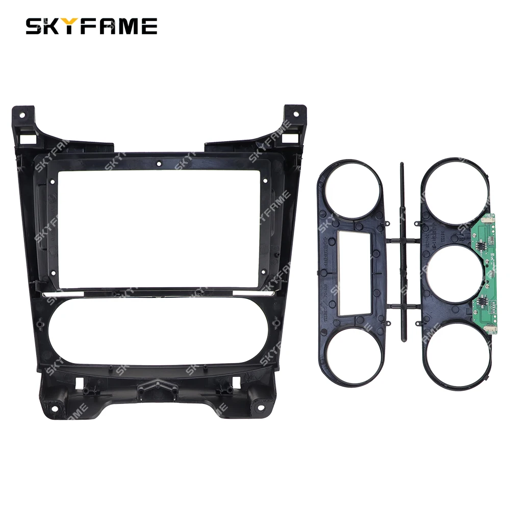 SKYFAME Car Frame Fascia Adapter Canbus Box Decoder Android Radio Audio Dash Fitting Panel Kit For Faw Bestune B70