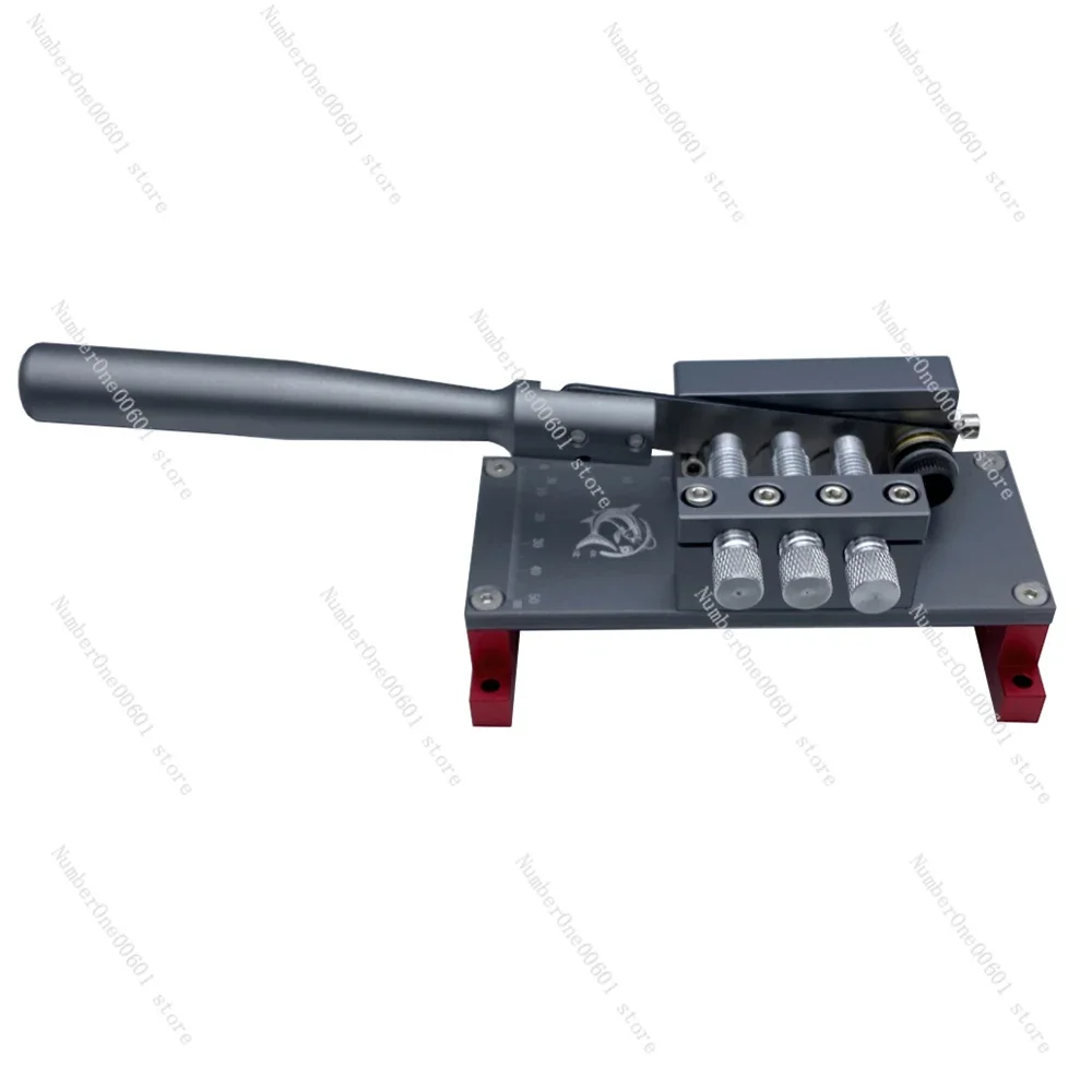 Lead Wire Manual Cutting Machine High Precise Positioning Plumbum Wire Scissors 4/5/8MM 3-Holes Heat Shrinkable Tube Cutter