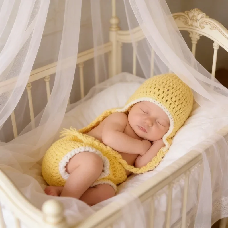 

Набор из 1 шт. 38-сантиметровых желтых хризантем и подсолнухов ручной работы для фотосессий новорожденных (на месяц, 100 дней), базовый реквизит для студийной съемки