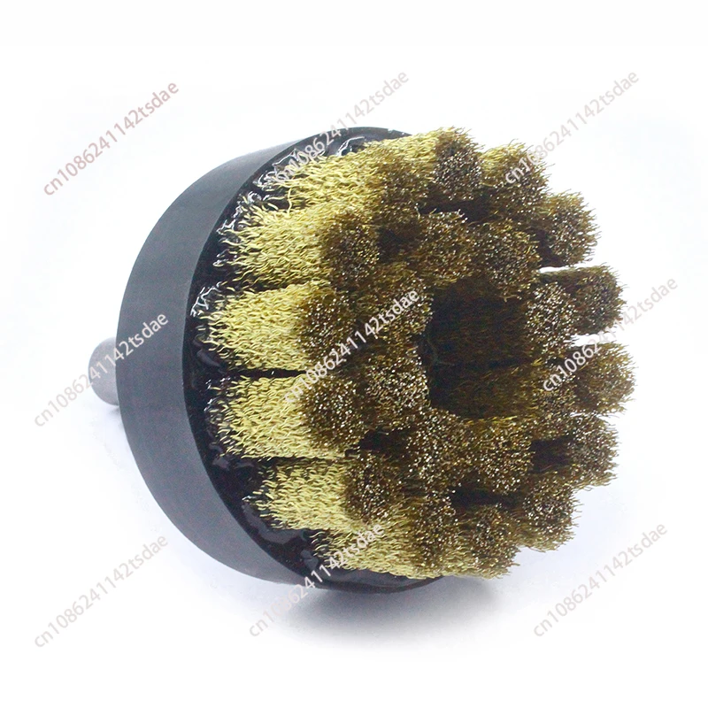 

Industrial disc brush, end polishing of hardware products, pouring brush, copper-plated steel wire, steel deburring brush