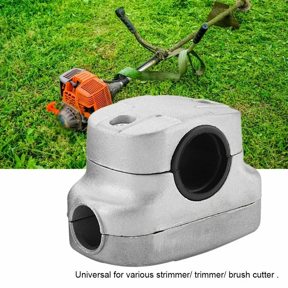 26/28mm Trimmer Handle Bracket Clamp High-Quality Aluminum Handle Clamp For Grass Trimmer Brush Cutter Lawn Mower Tool