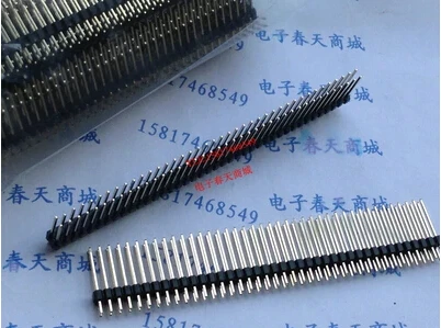 

2 x 40-контактный однорядный разъем для печатной платы с шагом 2 мм