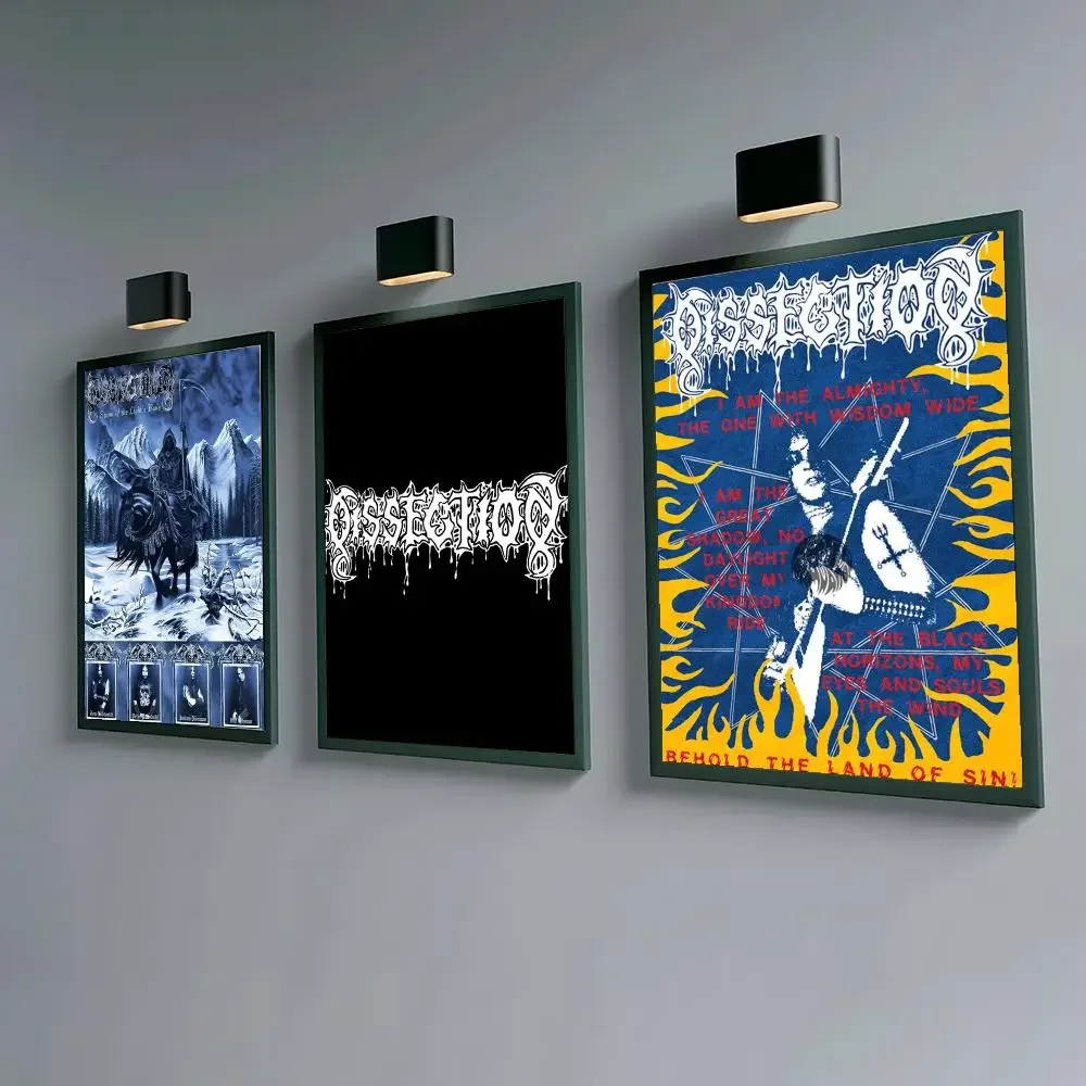 Metal Band D-DissectionS Poster Waterproof Peel & Stick Wall Sticker Self Adhesive Art Decor For Living Room Bedroom