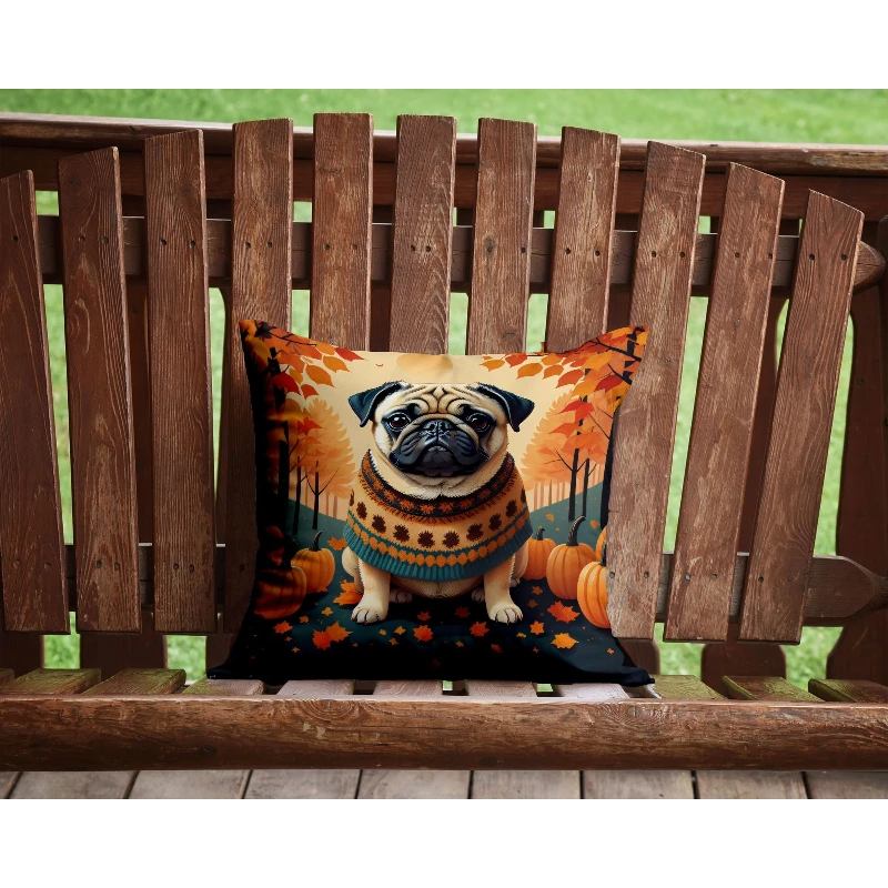 Poduszka dekoracyjna w kształcie mopsa - pluszowa, miękka, wygodna, nadająca się do prania w pralce, wodoodporna i trwała, idealna na sofę lub łóżko.