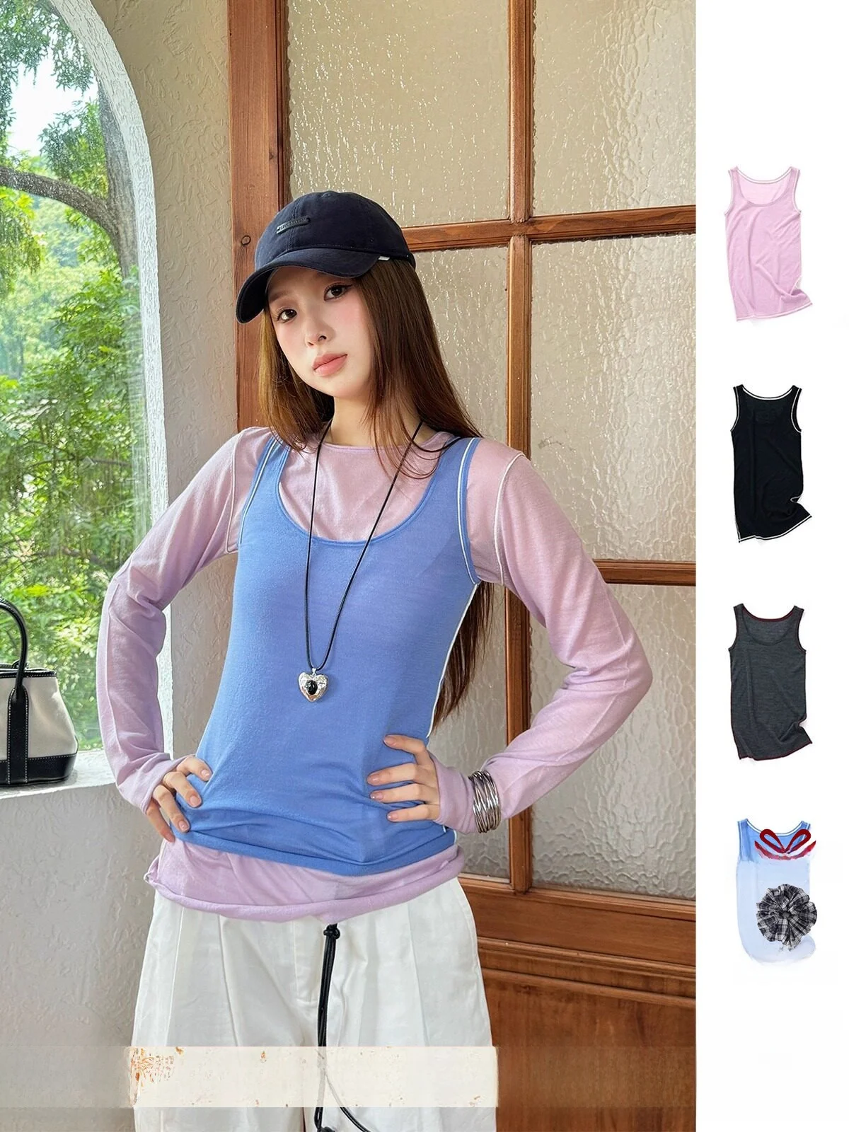 

Knitted Wool Vest 5REFOUND TEN DEARSOCUTE Handpied Store Pure Color Versatile Sle Women's Faion Vest