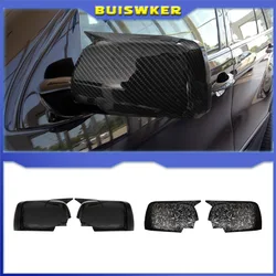 Rearview Side wing mirror cover cap Glossy Black New M Look Mirror Covers for BMW X5 E53 1999-2006 Replacement
