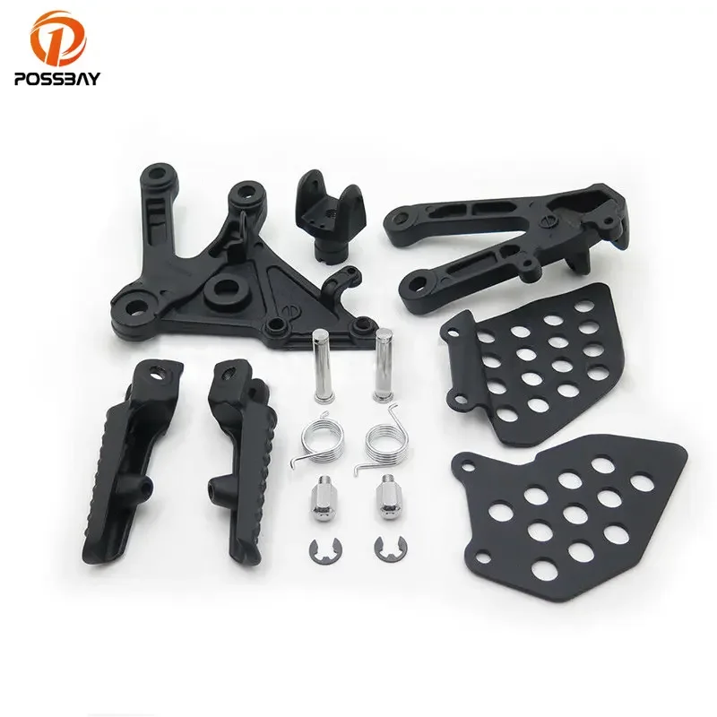 

1 Set Motorcycle Front Foot Pegs Footrest Brackets for Honda CBR600RR 2003 2004 2005 2006 Motorbike Accessories Replacement