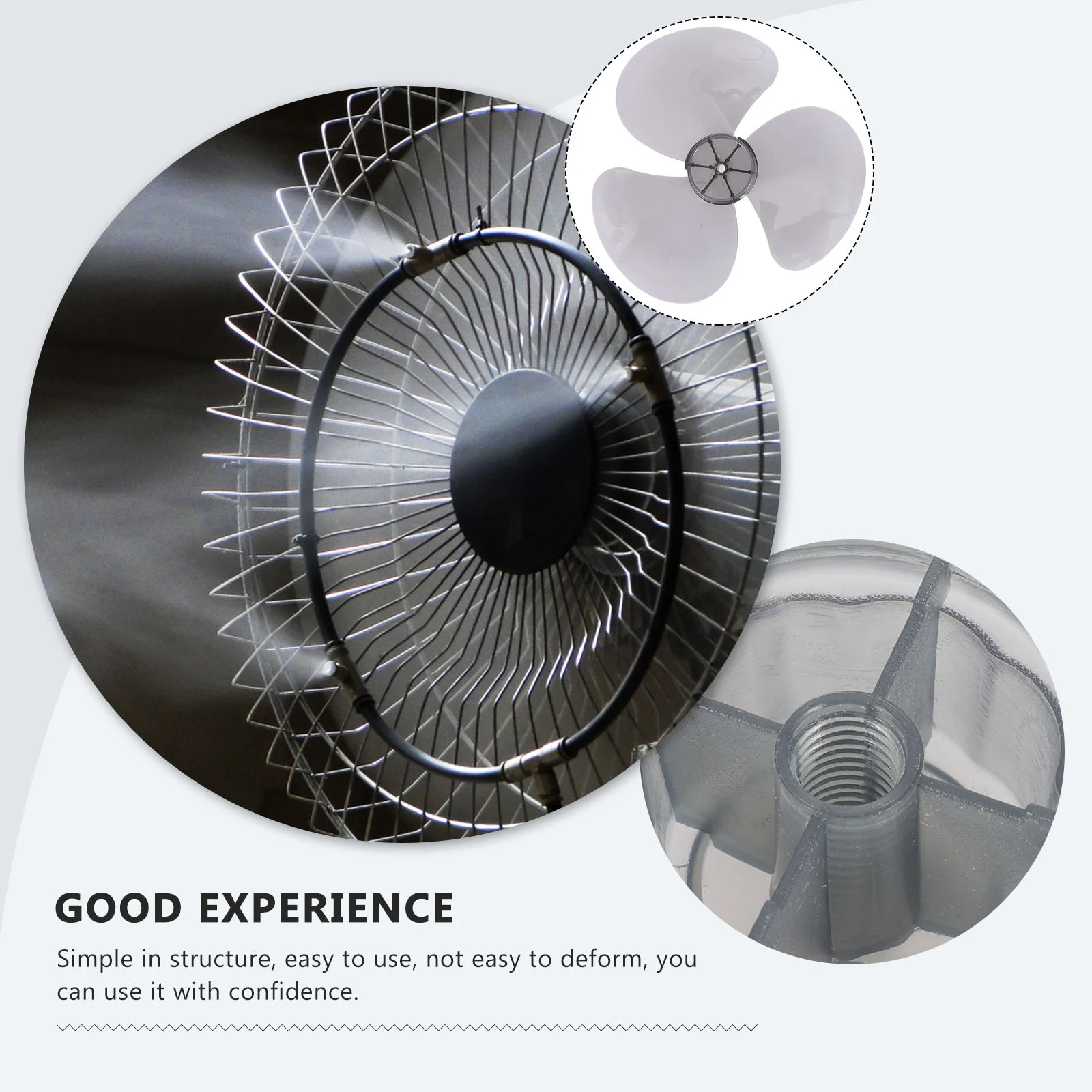 Electric Fan Blade Ceiling Plastic Blades for Table Repair Part Replacement Office