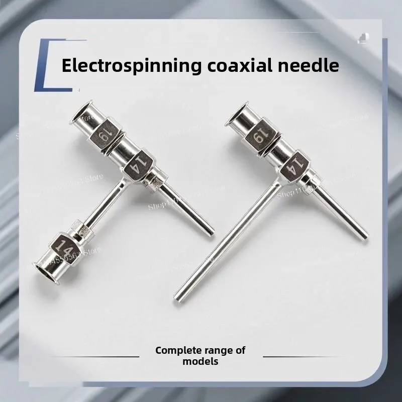 Coaxial Nozzle Dual Needle Hub, Core-Shell Structure for Electrospinning & 3D Printing