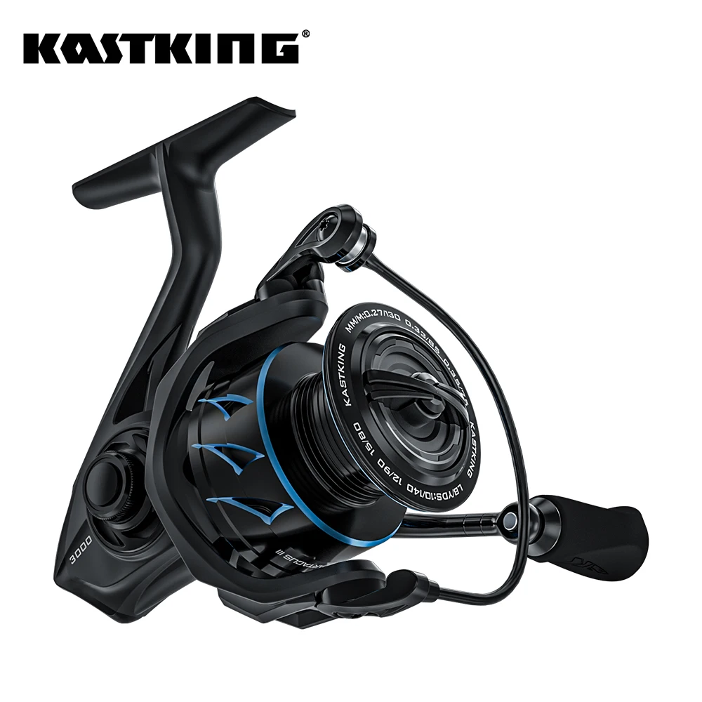 KastKing Spartacus III Innovative Water Resistance Spinning Reel 7-10KG Max Drag Power 195g Light Weight For Bass Pike Fishing