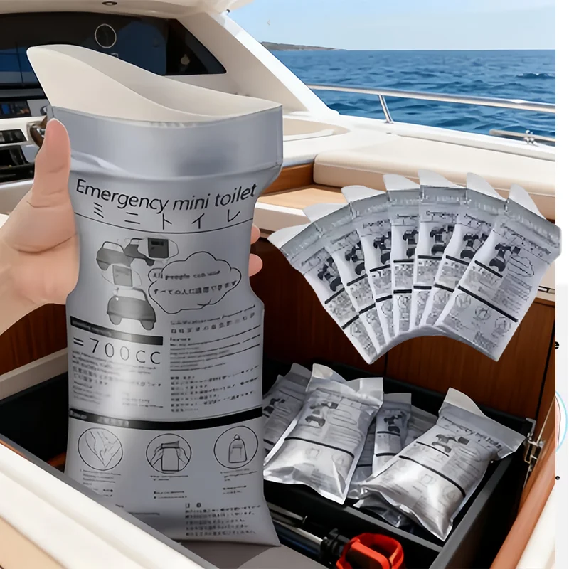 أكياس البول للنساء للجنسين أكياس البول 700 مللي المدمجة السفر كيس بول مانعة للتسرب كيس التبول للرجال النساء الأطفال تسلق الصخور #2