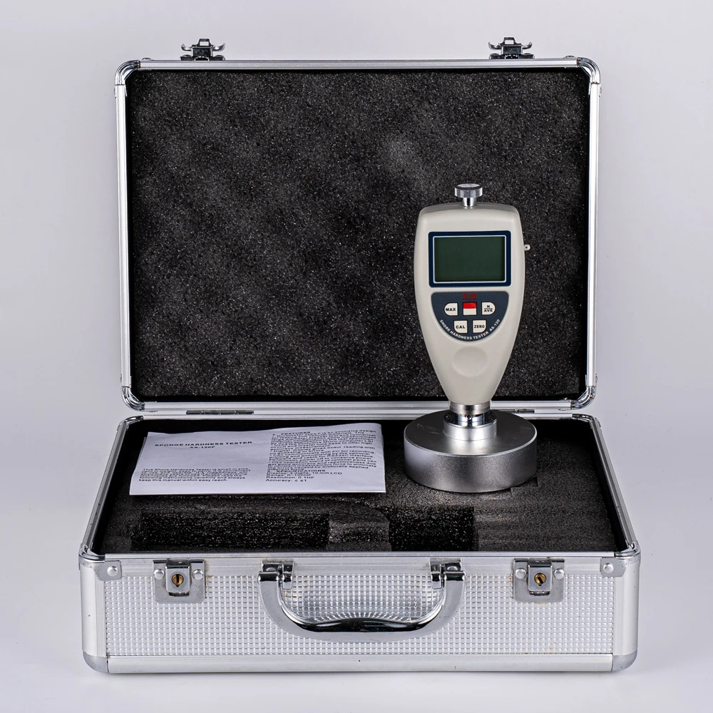 AS-120F Digital Sponge Foam Hardness Tester Meter Shore F Durometer for Testing Popular