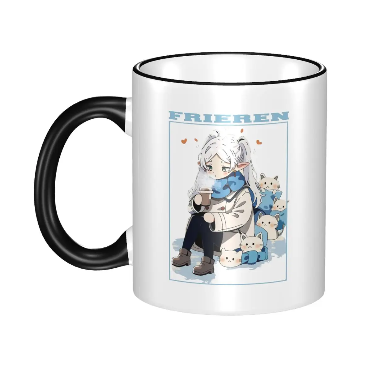

New Arrival Frieren Anime Sousou No Frieren Merch Mug Kawaii Coffee Cup