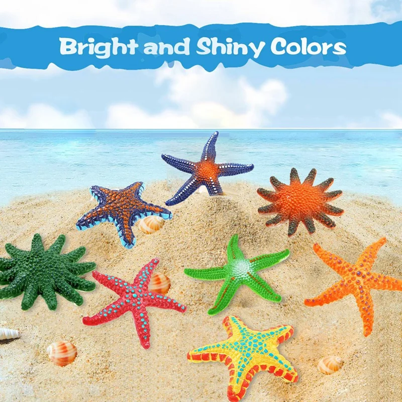 Swimming Underwater Pool Toys For Ages 4-8, 8-12, Summer Beach Colorful Starfish Toys, Dive Throw Toy For Pool