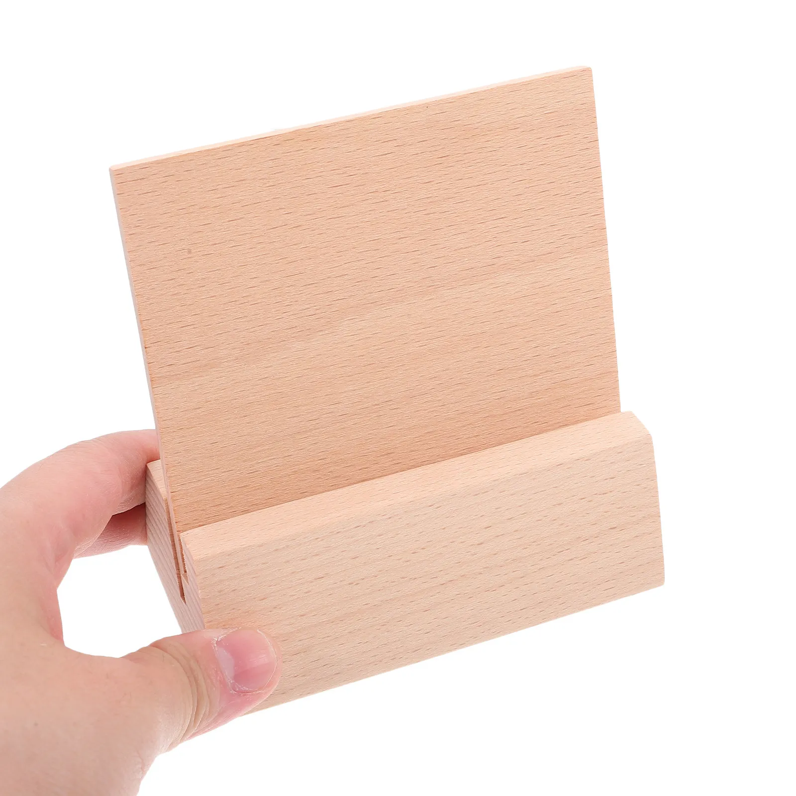 

Держатель для карточек из дерева, изысканная работа, подставка для настольных календарей, игровых карт, открыток, именных бирок, для демонстрации