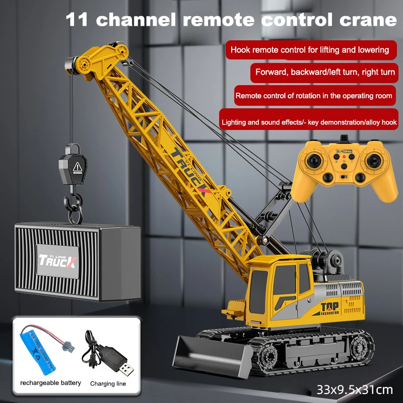 rc excavator engineering vehicle, crane, rc crane truck hydraulic , excavator, rc crane tower, Truck Bulldozer Electric Car Kid