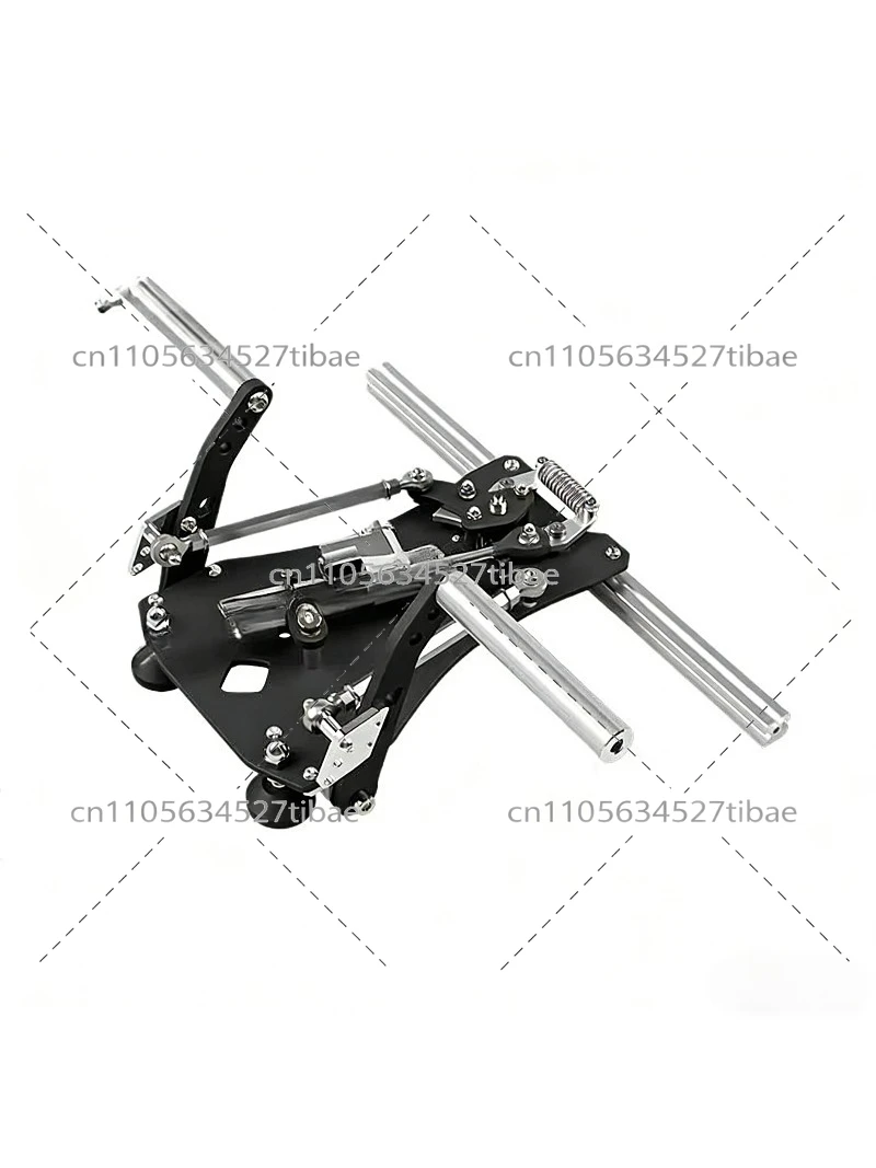 SN-1 Flight Simulator Rudder Pedal with Hall Sensor, Standard & Damper Versions, High-Precision Flight Control Pedals