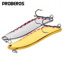 PROBEROS Metal VIB Hard Fishing Lure 5g 7g 10g 15g 20g Spoon Bait Spinner Lures Pike Salmon Artificial Bait For Bass Trout Pesca