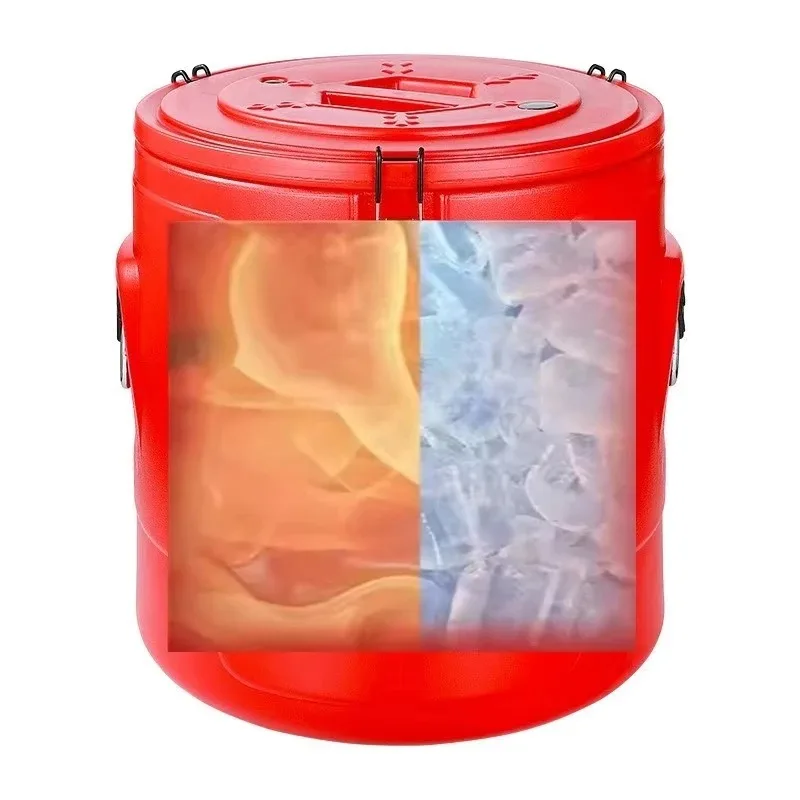 Large capacity model food warmer promotional style strong refrigerator 5-piece set round refrigerator set to keep hot and cold