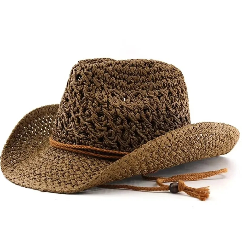 Chapéu de Palha Retrô de Aba L - Cowboy Hat Straw avaliação e preço