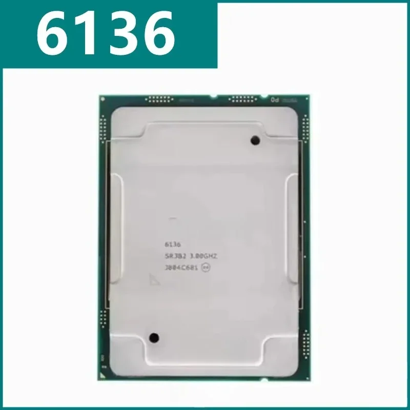 6136 150W LGA3647 3.0GHz 12-s 24-Threads 24.75MB 6136