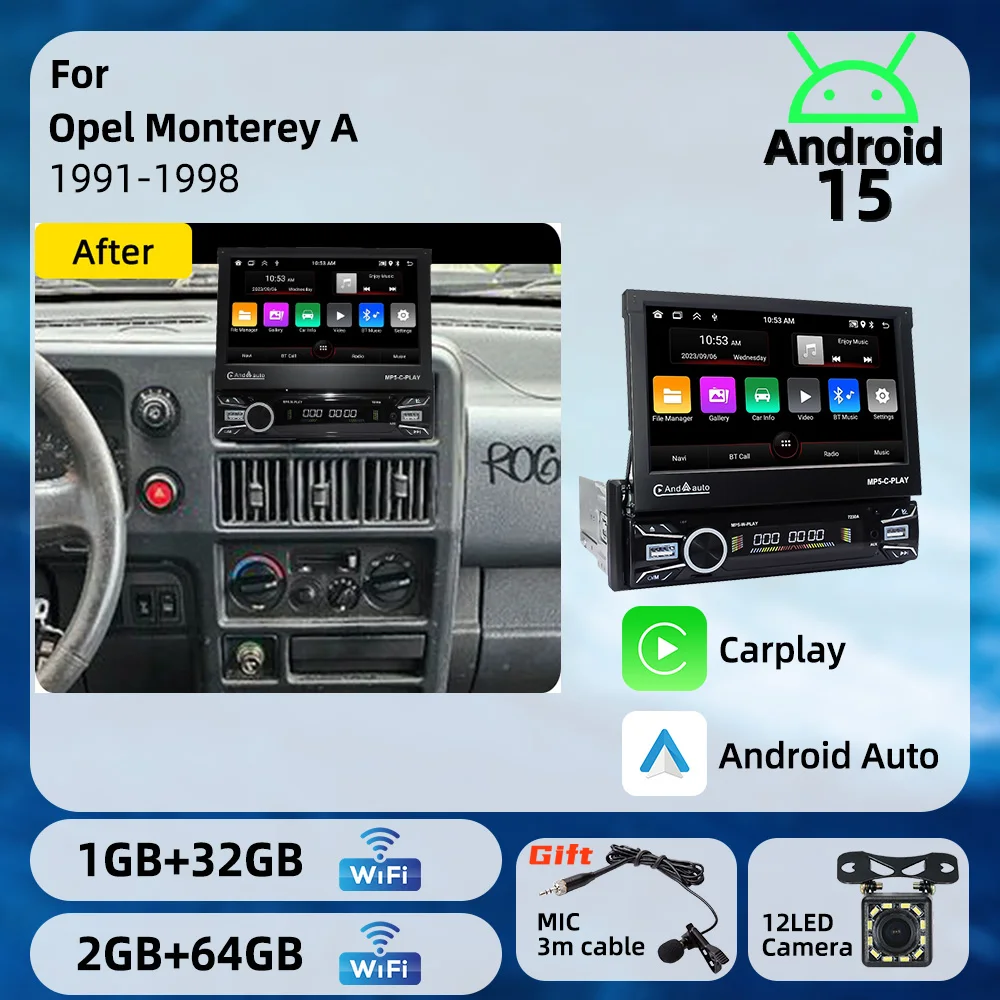 For Opel Monterey A 1991-1998 7